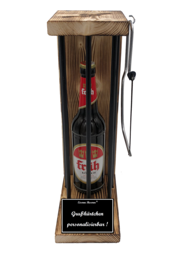 "Personalisierbar " Die Eiserne Reserve ®  Black Edition mit Früh Kölsch 0,50L