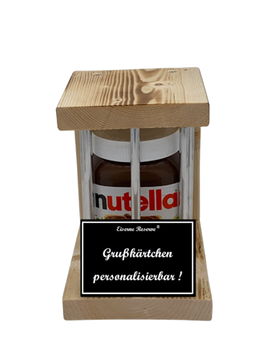 Personalisierbar Notfall Reserve Metallstäbe Nutella